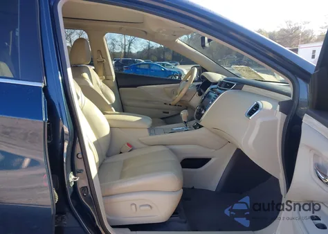 2016 Nissan Murano Sl из США, поврежденный, VIN 5N1AZ2MGXGN100614